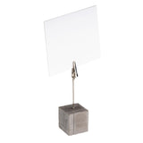 APS Concrete Effect Table Stand Square With Peg (Pack of 4) - FB616  APS   