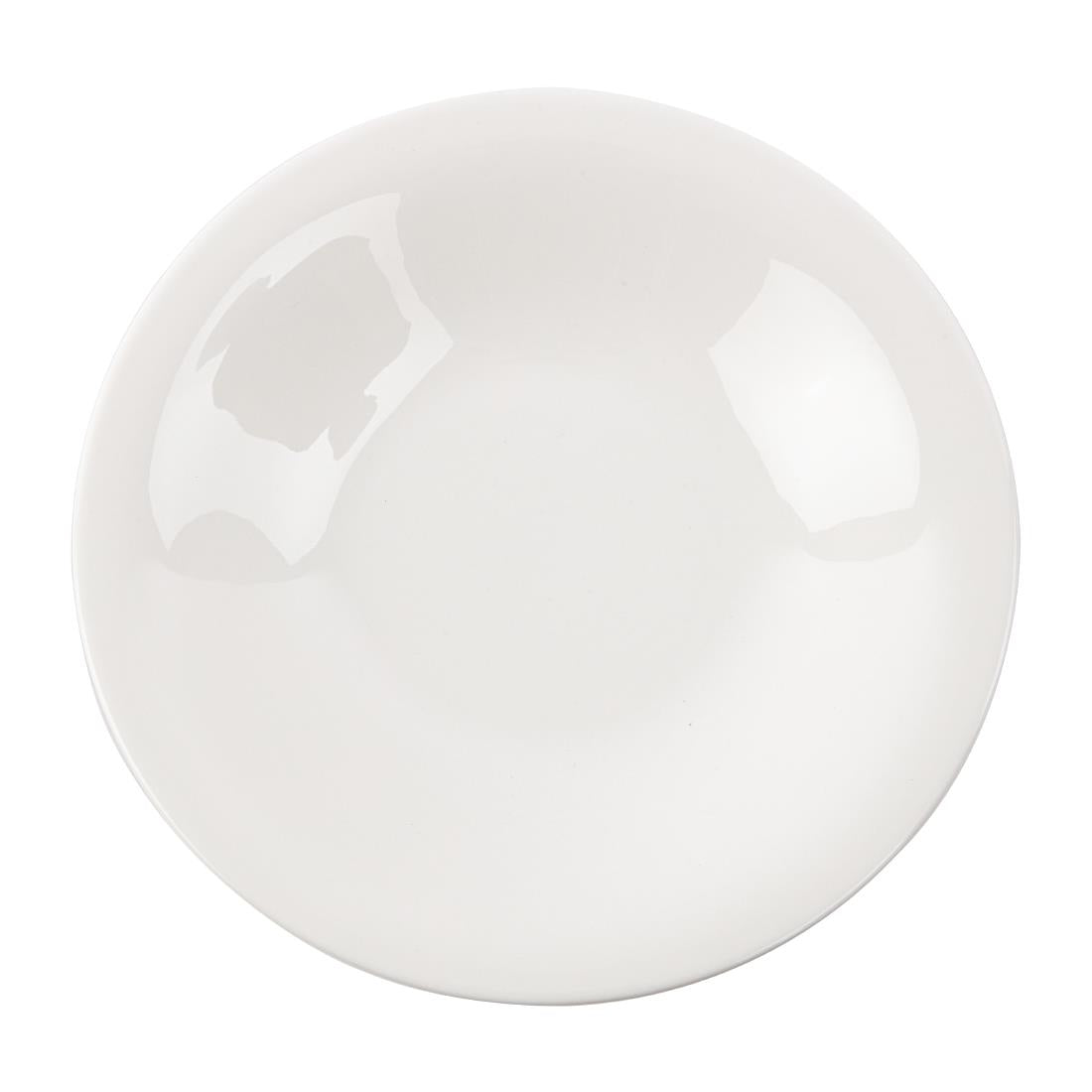 Royal Bone Ascot Soft Curve Rimmed Bowl 235mm (Pack of 6) - FB634 Bowls Royal Bone China