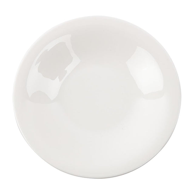 Royal Bone Ascot Soft Curve Rimmed Bowl 235mm (Pack of 6) - FB634 Bowls Royal Bone China