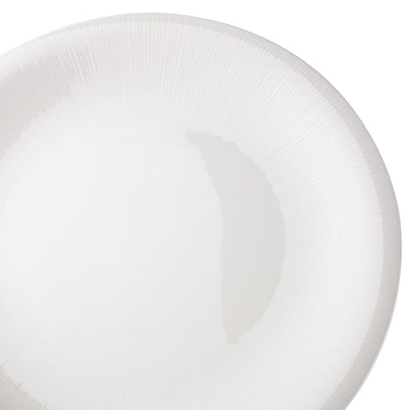 Royal Bone Ascot Embossed Coupe Plate 265mm (Pack of 6) - FB642 Plates Royal Bone China