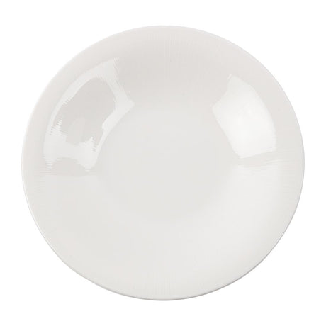 Royal Bone Ascot Embossed Wide Rim Bowl 235mm (Pack of 6) - FB646 Bowls Royal Bone China