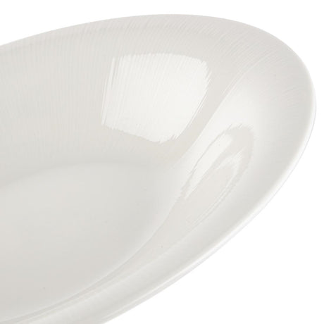 Royal Bone Ascot Embossed Wide Rim Bowl 300mm (Pack of 6) - FB647 Bowls Royal Bone China