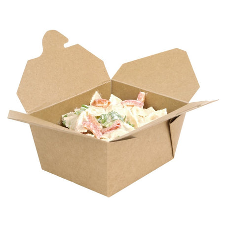 Fiesta Compostable Paperboard Food Cartons 600ml / 21oz (Pack of 400) - FB673  Fiesta   