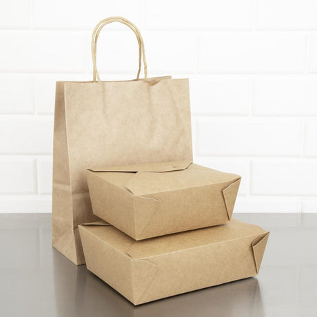 Fiesta Compostable Paperboard Food Cartons 1800ml / 63oz (Pack of 200) - FB675  Fiesta   