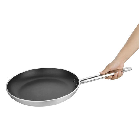 Vogue Aluminium Non-Stick Teflon Platinum Plus Frying Pan 32cm - FB692  Vogue   