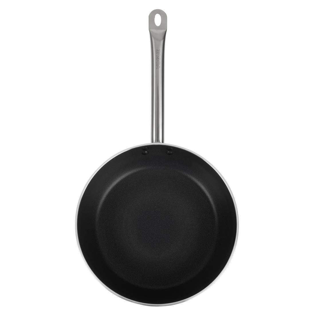 Vogue Aluminium Non-Stick Teflon Platinum Plus Sauté Pan 32cm - FB696  Vogue   
