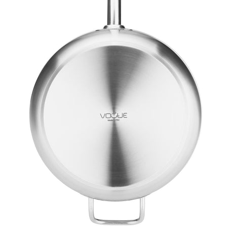 Vogue Stainless Steel Sauté Pan 30cm - FB699  Vogue   