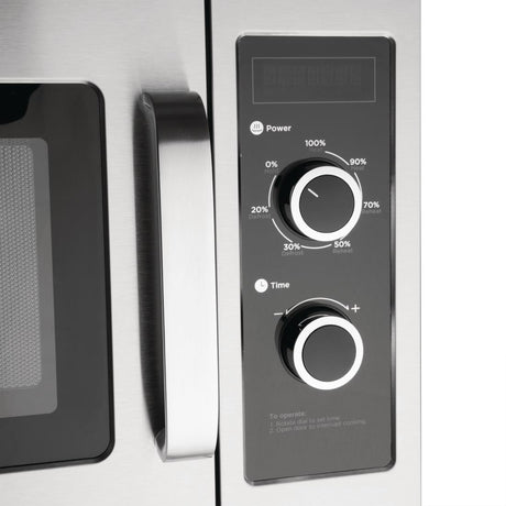 Buffalo Manual Commercial Microwave Oven 34ltr 1800W - FB863  Buffalo   