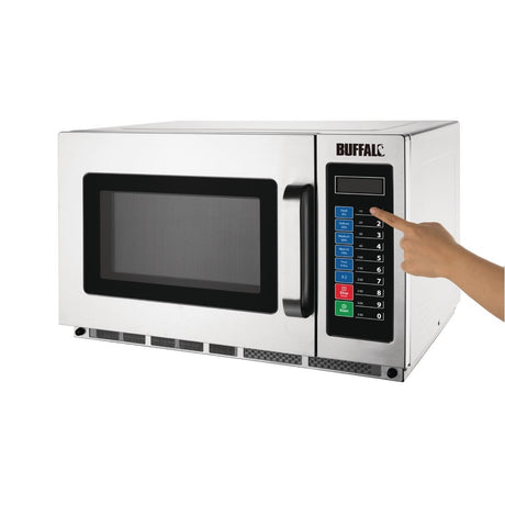 Buffalo Programmable Commercial Microwave Oven 34ltr 1800W - FB864  Buffalo   