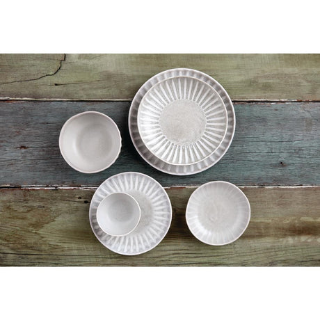 Olympia Corallite Plates Concrete Grey 205mm (Pack of 6) - FB955 Plates Olympia