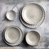 Olympia Corallite Coupe Bowls Concrete Grey 160mm (Pack of 6) - FB959 Bowls Olympia