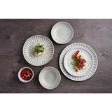 Olympia Corallite Plates Concrete Grey 205mm (Pack of 6) - FB955 Plates Olympia