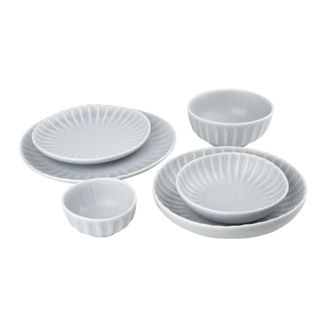 Olympia Corallite Plates Concrete Grey 280mm (Pack of 6) - FB954 Plates Olympia