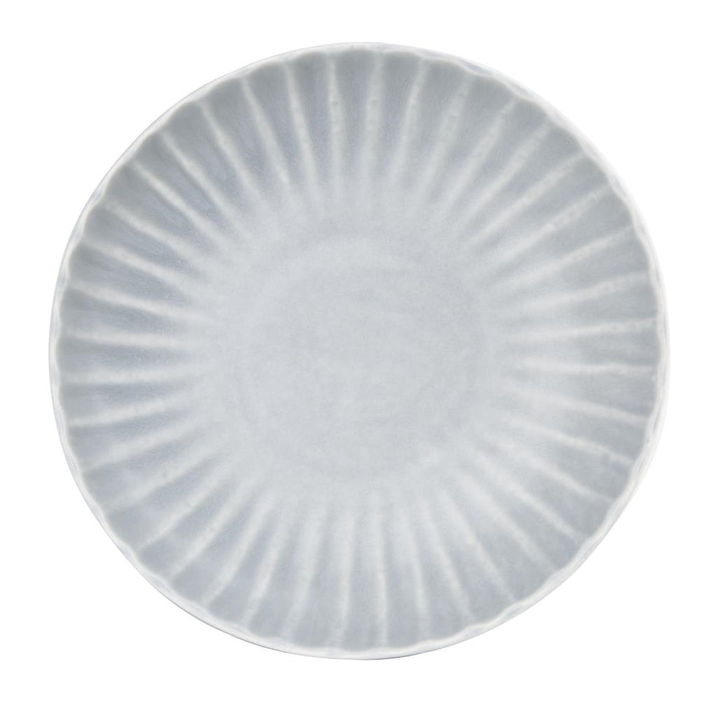 Olympia Corallite Coupe Bowls Concrete Grey 220mm (Pack of 6) - FB957 Bowls Olympia
