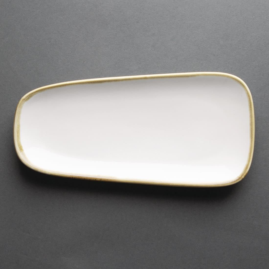 Olympia Kiln Platter Chalk 295mm (Pack of 4) - FB974  Olympia   