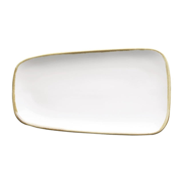 Olympia Kiln Platter Chalk 335mm (Pack of 4) - FB976  Olympia   