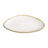 Olympia Kiln Triangular Plate Chalk 165mm (Pack of 6) - FB983 Plates Olympia