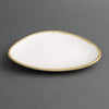 Olympia Kiln Triangular Plate Chalk 165mm (Pack of 6) - FB983 Plates Olympia