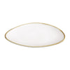 Olympia Kiln Triangular Plate Chalk 230mm (Pack of 6) - FB984 Plates Olympia