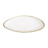 Olympia Kiln Triangular Plate Chalk 230mm (Pack of 6) - FB984 Plates Olympia