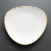 Olympia Kiln Triangular Plate Chalk 280mm (Pack of 4) - FB985 Plates Olympia