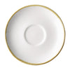 Olympia Kiln 230ml Cup Saucer Chalk 140mm (Pack of 6) - FB989  Olympia   