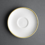 Olympia Kiln 230ml Cup Saucer Chalk 140mm (Pack of 6) - FB989  Olympia   