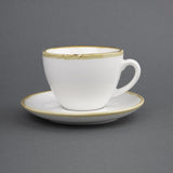 Olympia Kiln 230ml Cup Saucer Chalk 140mm (Pack of 6) - FB989  Olympia   