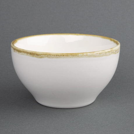 Olympia Kiln Round Bowl Chalk 140mm 635ml (Pack of 6) - FB995  Olympia   