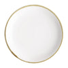 Olympia Kiln Coupe Plate Chalk 230mm (Pack of 6) - FB999 Plates Olympia