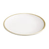 Olympia Kiln Coupe Plate Chalk 230mm (Pack of 6) - FB999 Plates Olympia