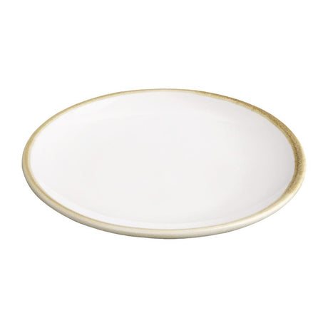 Olympia Kiln Coupe Plate Chalk 230mm (Pack of 6) - FB999 Plates Olympia