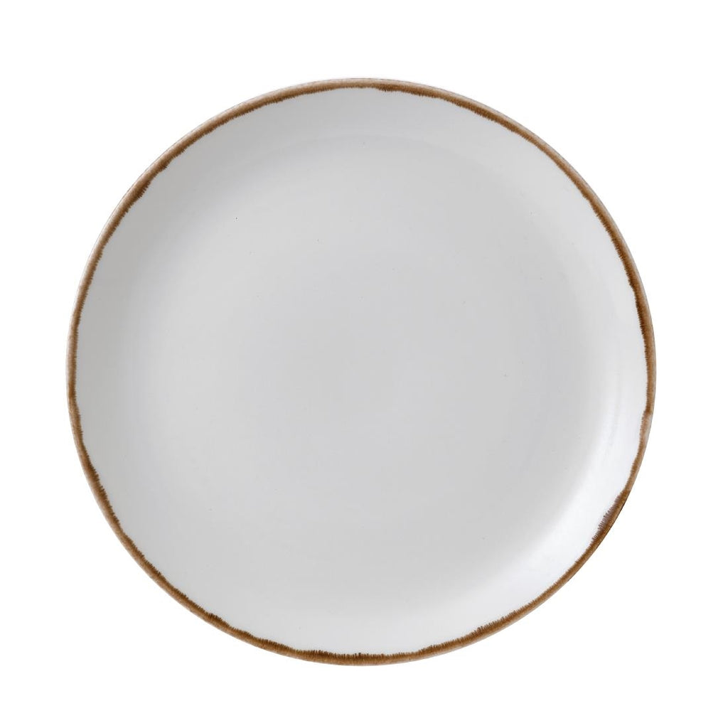 Dudson Harvest Evolve Coupe Plates Natural 288mm (Pack of 12) - FC001 Plates Churchill