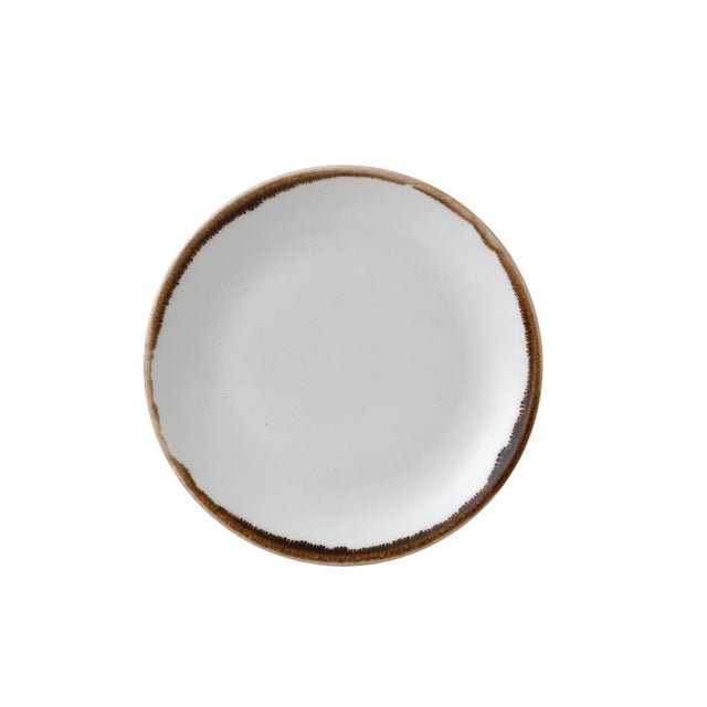 Dudson Harvest Evolve Coupe Plates Natural 165mm (Pack of 12) - FC004 Plates Churchill
