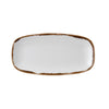 Dudson Harvest Oblong Chefs Plates Natural 298 x 153mm (Pack of 12) - FC007 Plates Churchill