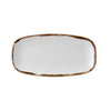 Dudson Harvest Oblong Chefs Plates Natural 355 x 189mm (Pack of 6) - FC008 Plates Churchill