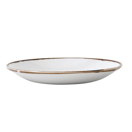 Dudson Harvest Deep Coupe Plates Natural 255mm (Pack of 12) - FC009 Plates Churchill