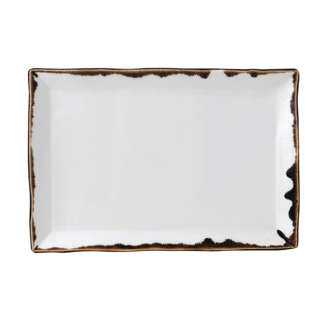Dudson Harvest Rectangular Trays Natural 230 x 336mm (Pack of 6) - FC013 Dudson Crockery Churchill   