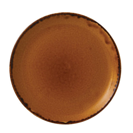 Dudson Harvest Evolve Coupe Plates Brown 260mm (Pack of 12) - FC015 Plates Churchill