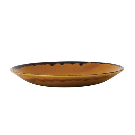 Dudson Harvest Deep Coupe Plates Brown 255mm (Pack of 12) - FC022 Plates Churchill