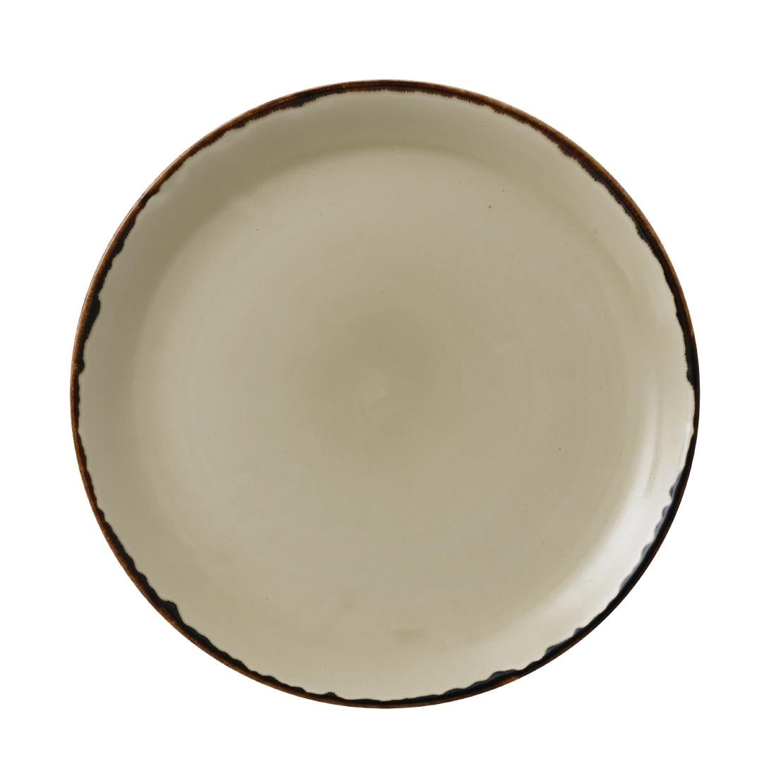 Dudson Harvest Evolve Coupe Plates Linen 288mm (Pack of 12) - FC027 Plates Churchill