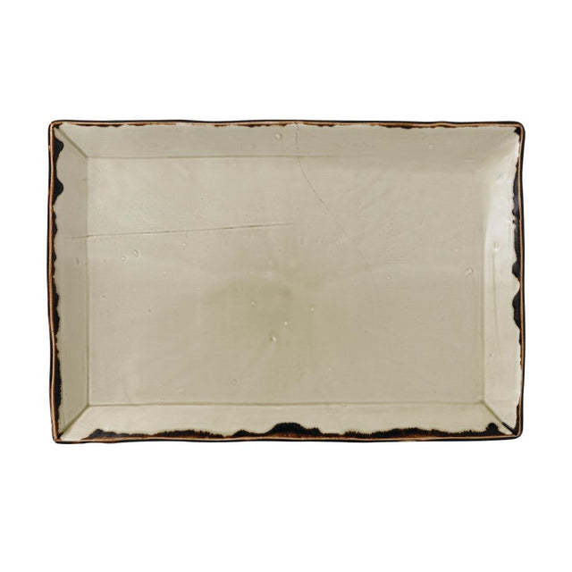 Dudson Harvest Rectangular Trays Linen 192 x 284mm (Pack of 6) - FC038 Dudson Crockery Churchill   