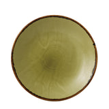 Dudson Harvest Deep Coupe Plates Green 255mm (Pack of 12) - FC048 Plates Churchill