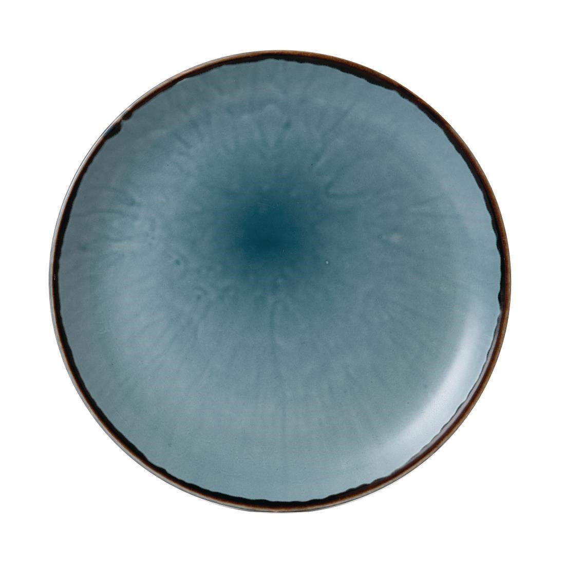 Dudson Harvest Evolve Coupe Plates Blue 288mm (Pack of 12) - FC053 Plates Churchill