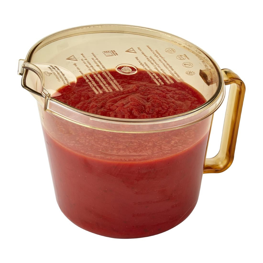 Cambro High Heat Measuring Jug Universal Lid - FC089  Cambro   
