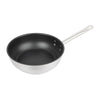Vogue Stainless Steel Non-Stick Teflon Platinum Plus Sauté Pan 24cm - FC099  Vogue   