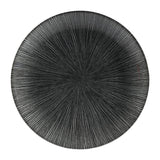 Churchill Studio Prints Agano Coupe Plates Black 217mm (Pack of 12) - FC102 Plates Churchill