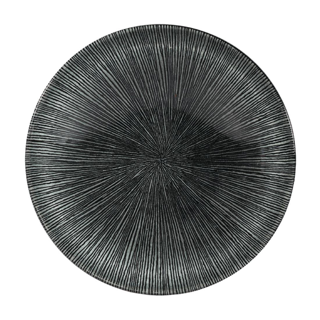 Churchill Studio Prints Agano Coupe Bowls Black 182mm (Pack of 12) - FC105 Bowls Churchill