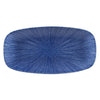 Churchill Studio Prints Agano Oblong Chefs Plates Blue 298 x 153mm (Pack of 12) - FC111 Plates Churchill