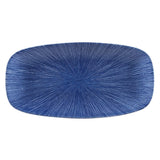 Churchill Studio Prints Agano Oblong Chefs Plates Blue 298 x 153mm (Pack of 12) - FC111 Plates Churchill